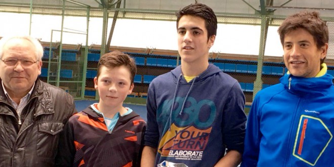 Celada e Izco, vencedores del Campeonato Navarro Cadete